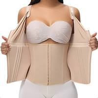 Top Moldeador Transpirable de Malla Reforzada para Mujer con Sujetador Integrado, Corsé, Prenda Exterior, Faja Reductora de Cintura y Moldeadora Corporal