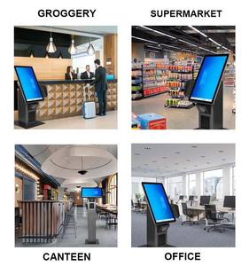 Aonpos 27inch cảm ứng điện dung tự dịch vụ kiosk tự động đặt hàng thông tin kiosk Android thanh toán kiốt trong nhà hàng - Product Image 5