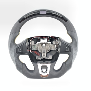 Pour la nouvelle arrivée Renault <span class=keywords><strong>Mégane</strong></span> / Scénic, volant en fibre de carbone unique avec éclairage LED - Product Image 1