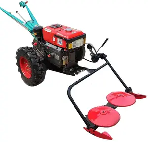 Multifunctional Good flexibility 20hp mini two wheel drive walking tractor 15 HP tiller with lowest price