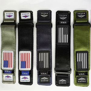 Logo personalizzato per esterni cinturino in tela di Nylon per Samsung Galaxy <span class=keywords><strong>Watch</strong></span> Band per <span class=keywords><strong>Apple</strong></span> <span class=keywords><strong>Watch</strong></span> serie polsino - Product Image 3
