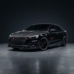 Kit carrosserie en fibre de carbone de haute qualité YICKU pour Audi A5 B9.5 2020+ – Kits de mise à niveau TAKD : Lame <span class=keywords><strong>avant</strong></span>, diffuseur arrière, jupes latérales – Pièces automobiles - Product Image 3