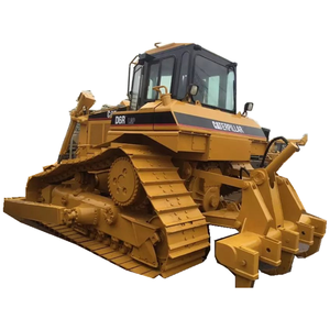 Bulldozer sur chenilles Caterpillar D6R d'occasion, CAT D6R avec ripper, prêt pour le travail sur chantier - Product Image 1