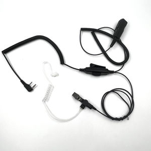 Écouteur à 2 fils avec micro <span class=keywords><strong>pour</strong></span> motorola Baofeng <span class=keywords><strong>Kenwood</strong></span> Accessoire <span class=keywords><strong>pour</strong></span> talkie-walkie radio bidirectionnel avec prise interchangeable - Product Image 3