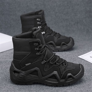 Botas de Invierno para Hombre, con Suela Gruesa, Imitación Piel de Cerdo, Suela de Goma, para Trabajo al Aire Libre, Senderismo, <span class=keywords><strong>TJ</strong></span> MD002 - Product Image 2
