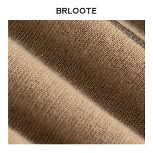 BRLOOTE/Barut Maglione Pullover Intrecciato da Uomo, Cardigan in Lana con Motivo a Pois, Giacca Invernale Versatile con Risvolto e Fodera in Lana - Product Image 6