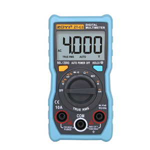 Multímetro Digital Mini ZOYI ZT-C3 10A con Medición de Corriente, Diodo, Frecuencia y Capacitancia - Product Image 4