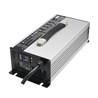 Chargeur de batterie LCD 84v 72v 20a, chargeur réglable, Liion 20s 72v 20a, chargeur de batterie Lipo
