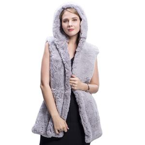 MWFur sin mangas Casual con capucha <span class=keywords><strong>de</strong></span> piel gruesa prendas <span class=keywords><strong>de</strong></span> vestir MS.minshu Rex Chaleco <span class=keywords><strong>de</strong></span> <span class=keywords><strong>pelo</strong></span> <span class=keywords><strong>de</strong></span> <span class=keywords><strong>conejo</strong></span> Chaleco <span class=keywords><strong>de</strong></span> piel <span class=keywords><strong>de</strong></span> <span class=keywords><strong>conejo</strong></span> negro abrigo <span class=keywords><strong>de</strong></span> piel <span class=keywords><strong>de</strong></span> mujer - Product Image 1