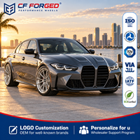 Jantes en alliage forgé monobloc chromées de haute qualité personnalisées de 19, 20 et 21 pouces 5x112 pour BMW M3 G80 F80 Competition Sedan