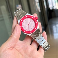 Correa de Reloj Integrada de Acero Inoxidable, Estilo Reloj de Bolsillo, Correa de Repuesto de Metal para Relojes AP