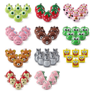 맞춤형 다채로운 황동 구리 DIY 애완동물 목걸이 맞춤형 종소리 소형 동물용 Senye 브랜드 사진 패턴 - Product Image 4