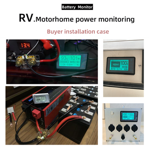 Baiway TF03K 8-120V100A Batteriekapazitätstester Anzeige Batterielade- und Entladungsanzeige Batteriemonitor Tester für Auto USV - Product Image 5