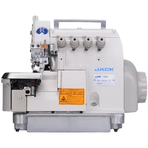 Máquina de coser industrial overlock, totalmente nueva, jack 798D