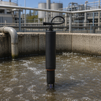 Sensor digital de pH/ORP RS485 Modbus, IP68 a prueba de agua, sonda 3 en 1 para monitoreo en línea de la calidad del agua potable y aguas residuales