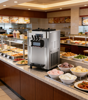 Commerciële ijsmachine 2026, roestvrij staal, elektrisch, geschikt voor hotels & restaurants