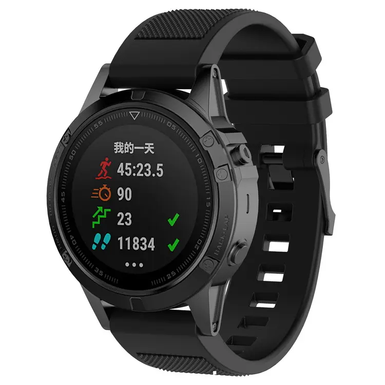 For Garmin時計リストバンドfenix5 forerunner935 quatix5quatix5 Sapphire Approach S60スマート腕時計ストラップ