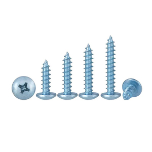 Tornillos Autorroscantes de Cabeza Redonda Phillips, Recubiertos de Zinc, Surtido de Fijaciones para Chapa Metálica - Product Image 5
