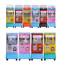 Distributeur automatique de capsules de jouets en métal, mini, personnalisé en usine, avec support japonais et espagnol, pour centres de divertissement