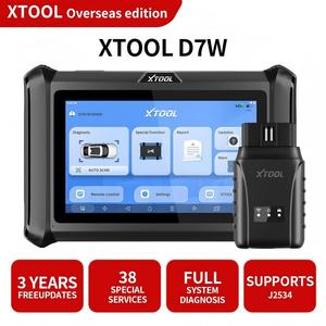 XTOOL D7W เครื่องสแกนวินิจฉัยรถยนต์ไร้สาย 12V อัปเดตแอปฟรี 3 ปี รองรับทุกระบบ CAN FD DOIP สำหรับยานยนต์ทั่วไป แบบสองทิศทาง - Product Image 2