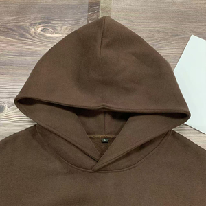 Pull d'hiver à capuche avec cordon de serrage Streetwear pull avec broderie de dessin animé personnalisé sweat à capuche en coton et polyester unisexe vente en gros - Product Image 6