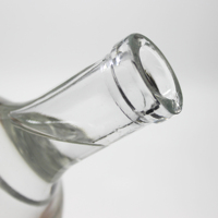 Bouteille à whisky en verre noir mat dégradé de 700 ml de qualité supérieure avec impression et bouchons pour spiritueux, liqueurs, vodka, cocktails, brandy, alcool