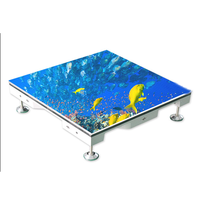 Hochwertige P3.9 P4.8 LED Interaktive Tanzfläche Digitale Bildschirm-Panels für Hochzeiten und Clubs