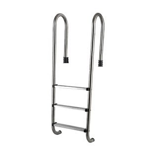 Scaletta per corrimano per piscina SS304 scala per piscina a 4 gradini in acciaio inossidabile serie MU 2 anni DAREMAY CN;GUA MU-415 1.0mm - Product Image 1