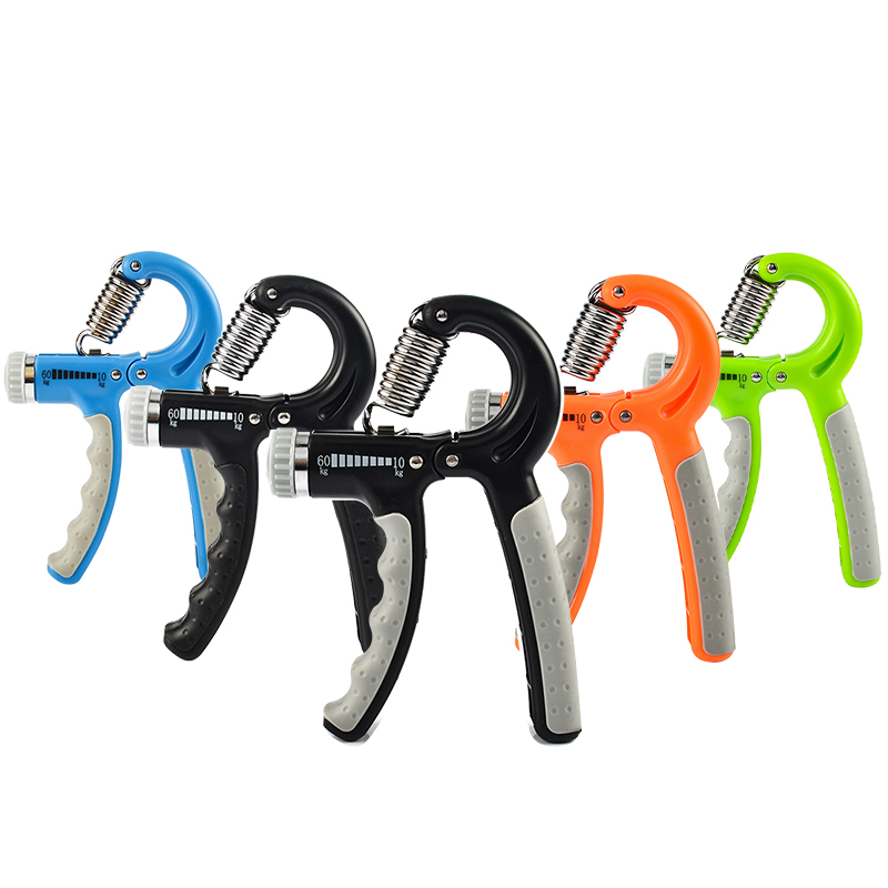 Wholesale Fitness Equipment 10-60kg Adjustable Hand Grip Strengthener Exercise Hand Gripper