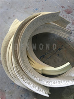 Molduras de arco flexibles de poliuretano para villas modernas - Molduras de techo y zócalo duraderas y ecológicas de fácil instalación (70 años de duración)