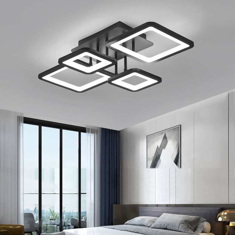 Chandelier Smart Modern Surface Mounted Pop Ceiling Lamp Fixtures APP Remote Control Lighting Corridor Home LED Ceiling Light · image 4