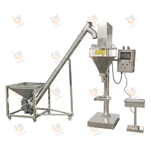 tea powder packing machine semi automatic powder filling machine with auger with cheap price