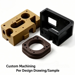 Prototipo Personalizado de Plástico CNC de Precisión, HDPE, DERLIN, PTFE, NYLON, ABS, PEEK, POM, PC, ACRÍLICO, Impresión 3D, Piezas de Tubo de Plástico Delrin - Product Image 1
