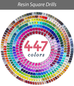 Perline AB 307AB per Pittura Diamante 5D, Materiale in Resina DMC, Senza Foro sul Fondo - Product Image 6