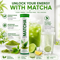 Fabricant de Compléments Alimentaires Quotidiens pour le Bien-être, Comprimés Effervescents de Thé Vert Matcha à Marque Blanche, OEM ODM