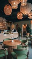 Fournisseur de mobilier de restaurant sur mesure, mobilier moderne pour boulangerie, banquettes de restaurant, ensemble de tables de restaurant, design d'intérieur