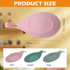 Repose-cuillère en silicone pour la cuisine - Product Image 3