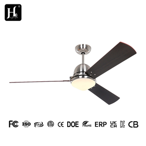 Ventilador de techo negro silencioso con control remoto de 56 pulgadas, regulable y sin ruido, para iluminación interior de dormitorio. - Product Image 4