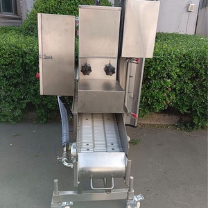 Machine automatique pour l'enrobage de pâte à frire de boules de pommes de terre au fromage frit, rondelles d'oignons de crevettes, croquettes de poulet - Product Image 5
