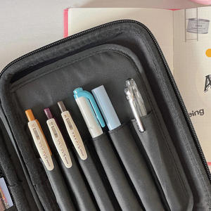 Sac en cuir pour porte-crayon, spécial <span class=keywords><strong>BTS</strong></span>, fermeture éclair, personnalisé, bon marché, vente en gros, pièces - Product Image 6