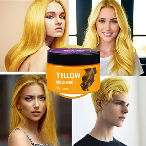 Crème colorante capillaire instantanée végane unisexe, cire jaune pour coiffures DIY pour Halloween, enfants, hommes, femmes - 739269 - Product Image 1