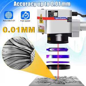 Fuente de Láser UV de 3W, 5W, 10W para Marcar Botellas de Perfume y Bebidas, Máquina de Marcado Láser UV, Máquina de Grabado para Vidrio, Trofeos, PVC, Metal y Acero - Product Image 3