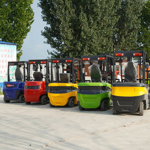 2 טון מלגזה חשמלי עם מנוע משופץ וחגורות בטיחות חדשות למפעלים תקציב 2 מלגזה חשמלי - Product Image 3