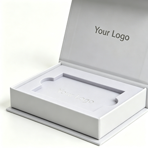 Caja de Regalo de Papel Rígido Plegable Magnética de Lujo para Relojes Inteligentes con Inserto de EVA para Electrónicos - Product Image 3