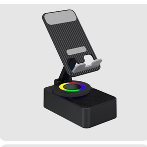 Mini Loa <span class=keywords><strong>4</strong></span> Trong 1 Điện Thoại Di Động Đứng Có Thể Được Sử Dụng Như Một Ngân Hàng Điện Xoay Và Gấp Lười Biếng Sống Máy Tính Để Bàn Máy Tính Bảng Đứng - Product Image 3