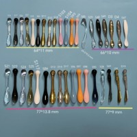 Outils de soin de la peau 2025, mini spatule cosmétique en plastique pour crème pour le visage et les yeux, cuillère, spatules de maquillage, fournisseur, logo personnalisé