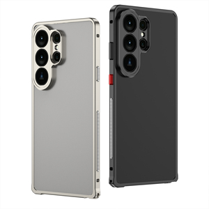 NOUVEAU Étui de téléphone antichoc en métal aluminium de luxe pour S25 Ultra S24 S23 avec protection d'objectif - Product Image 5