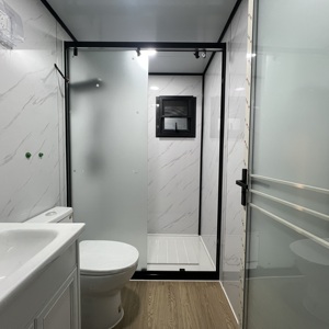 Maison conteneur en acier extensible <span class=keywords><strong>de</strong></span> 20 pieds et 40 pieds, maison mobile préfabriquée <span class=keywords><strong>de</strong></span> luxe avec salle <span class=keywords><strong>de</strong></span> bain pour location familiale, <span class=keywords><strong>vacances</strong></span>, chantier <span class=keywords><strong>de</strong></span> construction - Product Image 4