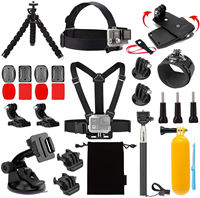 Kit d'accessoires de fixation pour téléphone portable, harnais de poitrine, extension de casque de moto et support de vélo, personnalisé en usine, pour GoPro 13 Insta360