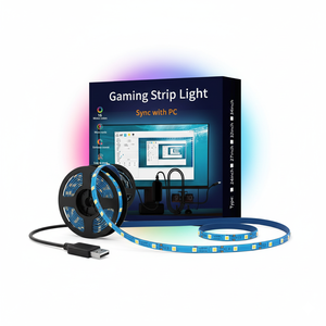 PC Màn hình Sync RGB Màn hình thay đổi màu sắc hệ thống chơi game Backlight Kit môi trường xung quanh chiếu sáng USB powered Máy tính để bàn LED Strip - Product Image 4